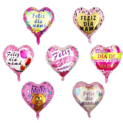 China Wholesale 18 Inch Feliz Dia Mama Shape Spanish Happy Mothers Day Foil Balloon Feliz Dia Mama Shape Spanish Happy Mothers Day Foil Balloon For Party Decoration for sale