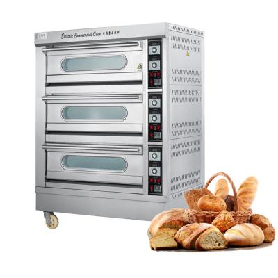 China Bakery Equipment Professional Commercial Baking Platform Electric Baking Oven For Sale for sale