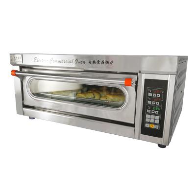 China Commercial Custom Supply 4.4kw Digital Controller Multifunctional Electronic Baking Oven for Baking Bread and Cake for sale