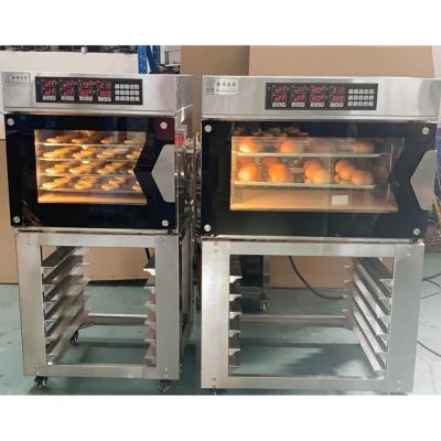 China Hotel electric coffee oven 60L snack machine steam generator combi purpose air convention multifunction oven for bakery for sale