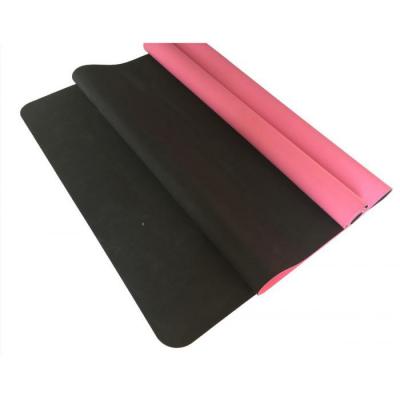 China Ultra Light Yoga Mat 2 mm  fold able PU +Rubber Yoga Mat for sale