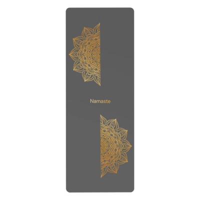 China Pu yoga Mat,Printing desgins Mat Best for Yoga, Pilates, Exercise, Workout, Bikram and Hot Yoga for sale