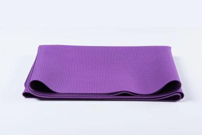 China Outdoor Natural Rubber Yoga Mat, Ultra-Thin foldable Mat, Non-slip Portable Yoga/Travel Pad,Hot Yoga Mat-Purple for sale