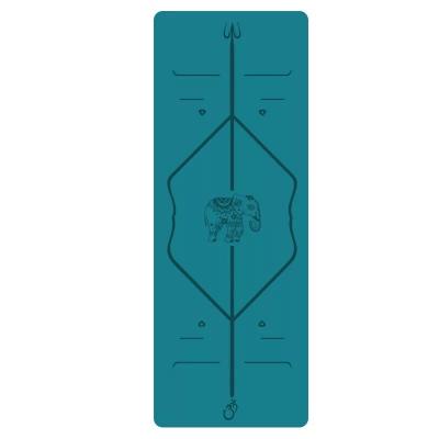 China yoga mat, PU+ Natural rubber yoga mat, anti slip polyurethane, large exercise mat, fitness mats wholesale for sale