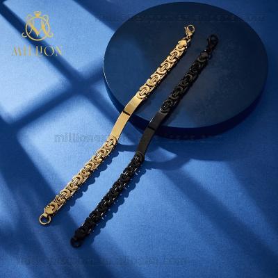 China Cuban Jewelry Men's Stainless Steel Bracelet SLW8932 Women's Bracelet 18k Gold Bangle for sale