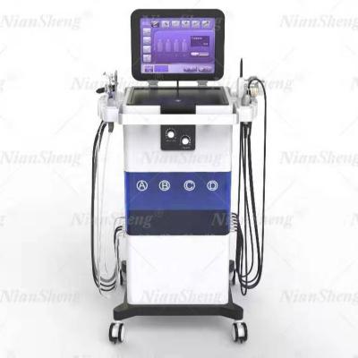 China Pigment Removal New Design 11 in 1 Face Hydra Dermabrasion Treatment Ultrasound Hydraulic Deep Cleansing Facial Face Lifting for sale