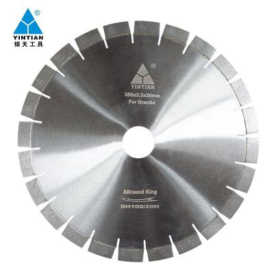 China Hubei Yintian Granite Premium 14inch/350mm Diamond Circular Cutting Disc For Granite With Size 20mm Long Working Life for sale