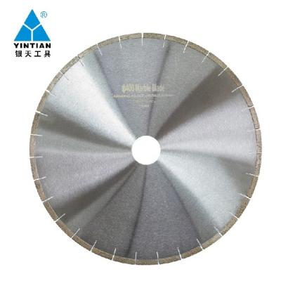 China Durable Hubei Yintian Long Life Span 400mm Diamond 16inch Diamond Marble Saw Blade Abrasive Cutter for sale