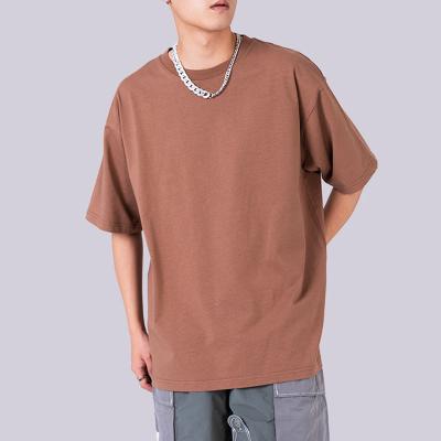 China 2022 New Style Anti-wrinkle Streetwear Drop Shoulder Unisex Oversized T-shirts Mask T-shirts Men and Women T-shirt for sale