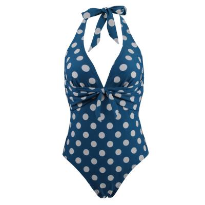 China Wholesale Sexy Dot Deep V-Neck Bikini Swimwear Breathable Swimwear Swimwear for sale