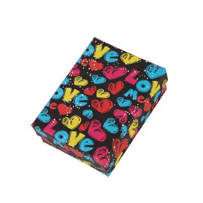 China Ring Box Square Love Color Box Combination Color Paper Packaging Box Printed Products Packaging Paper Packaging Box for sale