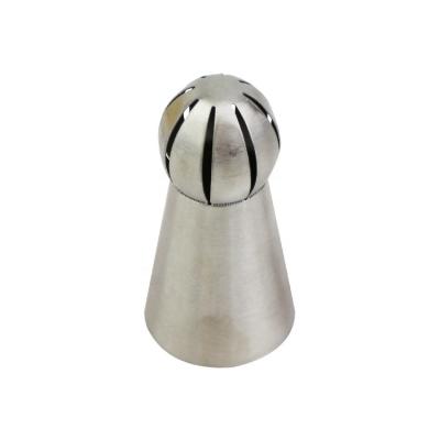 China High Grade Sustainable Metal Baking Sets Ball Nozzle Glazing Piping Tips for sale