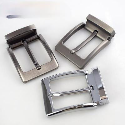 China Belt buckle 40mm Pin Buckles Men's Metal Clip Buckle DIY Leather Craft Jeans Accessories Supply for 3.8cm-3.9cm Wide Belts for sale