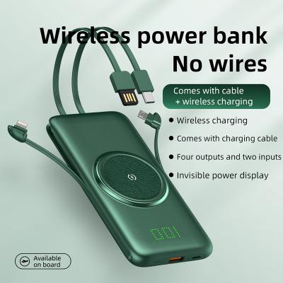 China Waterproof Timess Trending Fast Charging Type 2021 Power Bank USB Portable Wireless Bank 10000 mah C for sale