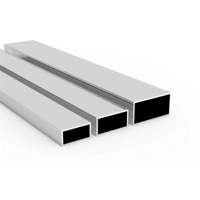 China Aluminum Rectangular & Aluminum Rectangular Square Tube Profile Product Aluminum Extruded Anodized Aluminum Pipe for sale