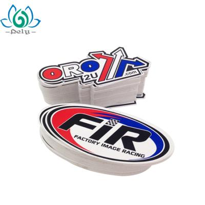 China Waterproof Custom Printing Sticker Shanghai Customized Exterior Waterproof Printing Car Bumper Sticker for sale