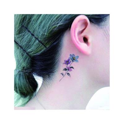 China Customized N-Toxic Temporary Waterproof Waterproof Women's Cheap Sexy Temporary Tattoo Ink Supply Safe Tattoo Sticker Suppliers for sale