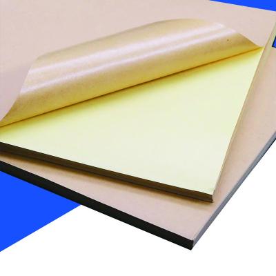 China High Quality Heat Resistant Black Sticker Label Adhesive Label Heat Resistant Cheap Printing A4 Yellow Green Blue Red Orange Color Paper Paper In China for sale