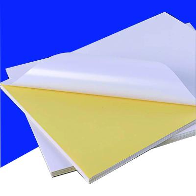 China Heat Resistant Private High Quality Color A4 Paper Self Adhesive Sticker Supply Design Self Hologram Adhesive Film Pre Printed China Paper A4 Factory for sale