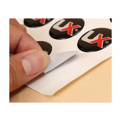 China High Quality Custom Waterproof Printing Resin 3D Logo Epoxy Dome Sticker PU Labels for sale