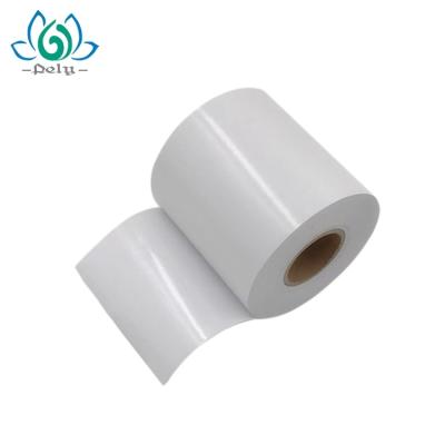 China waterproof blank direct thermal paper roll lineless transfer label for digi scale maker in shanghai china for sale