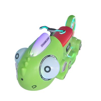 China Amusement Park Coin Operated Chameleon Metal Wanjia Battery Kids Animal Kiddie Rides On Bumper Cars for sale