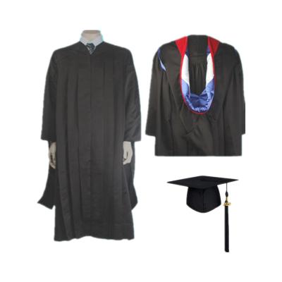 China American Wholesale Comfy School Uniforms Good Quality Promotions College Masters Graduation Dresses Customized Graduation Dresses for sale