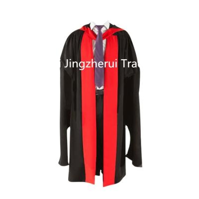 China Comfortable New Design AUS School Uniforms 2021 New Design AUS Doctoral Gown For Graduation OEM/ODM for sale