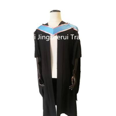 China Monash College Graduation Gown Hood In Australia High Quality Comfortable School Uniforms for sale