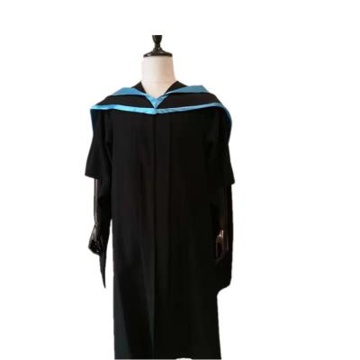 China Wholesale Comfortable School Uniforms Factory Low Price Best Quality Customized University Warwick Graduation Gown And Cap Customized University for sale