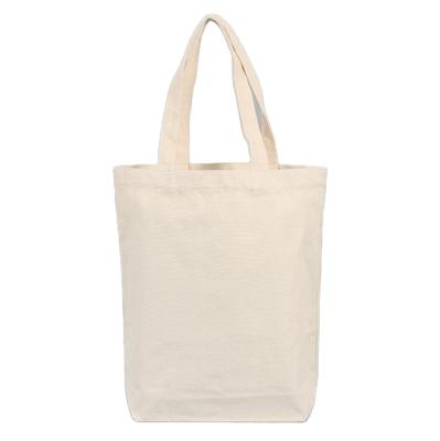 China Reusable Custom Printed Cotton Canvas Simple Grocery Tote Bag for sale