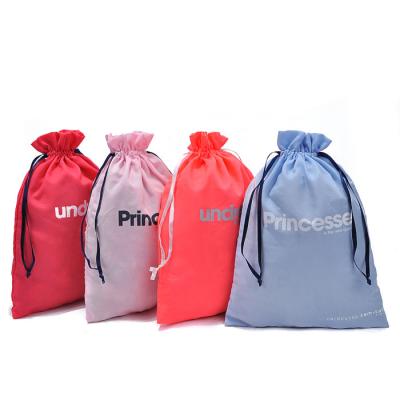 China 2021 recyclable drawstring bag for shoe, handbag dust cover, cotton drawstring dust bag for shoe for sale