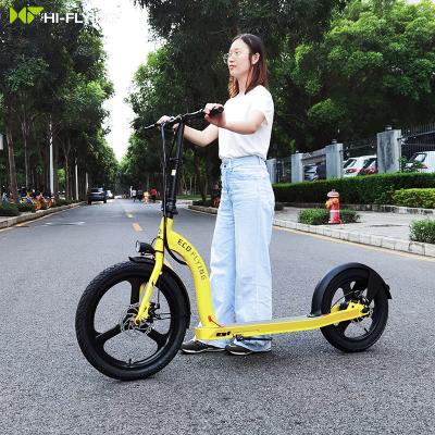 China EU Warehouse Hot Sale Eco-flight 350W 10Ah Big Wheels Foldable Electric Scooter for sale