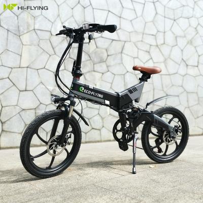 China EU warehouse standard stock 20inch folding electric bicycle foldable electric bike for sale