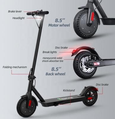 China 350w 250w Unisex Adult Electric Kick Scooter 350w 250w Waterproof Electric Scooter Xiomi Scooter Eu Warehouse Electric Scooter for sale