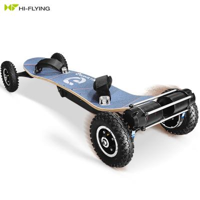 China Adults 9inch Off Road Electric Skateboard Remote Control E Skateboard Dropshipping 3300W 10Ah Youth Canadian Maple Skateboard EU Current for sale