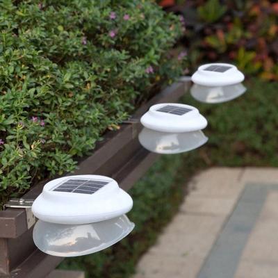 China High Quality 9 LED Solar Garden Lantern IP65 Waterproofing Solar Deck Fence Lights Deck Fence Stair Step Yard Lighting for sale