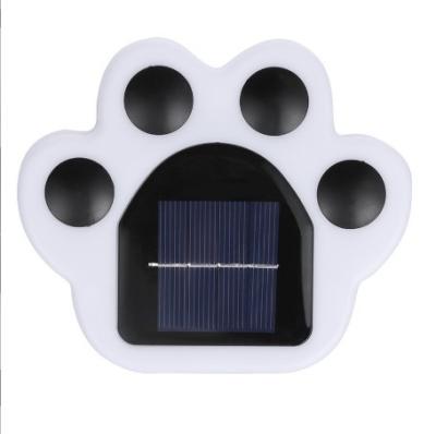 China FREE SAMPLE New Arrival Waterproof Bear Paw Led Solar Garden Light IP65 Ground Plug-in Lamp Outdoor Wall Lamps for sale