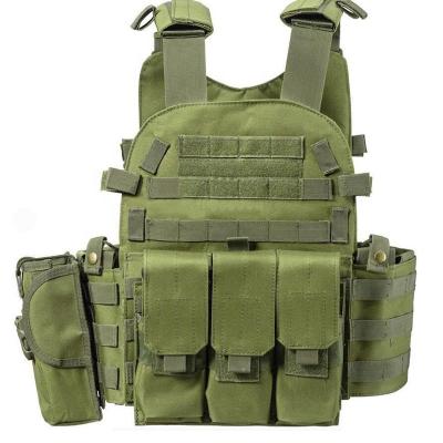 China High quality nylon 600D high density polyester 6094 combat special forces army ground vest high quality nylon quick released military waterproof high assaul molle for sale