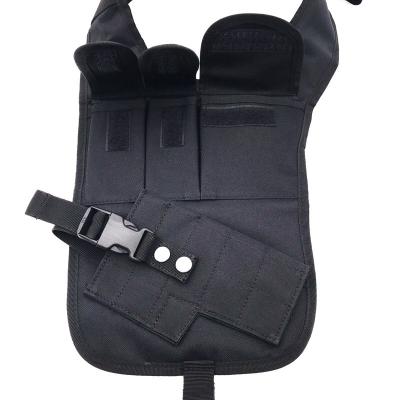 China 600D Polyester Magazine Tactical Range Tactical Shoulder Bag With Holster Pouch for sale