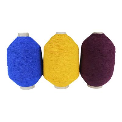 China Top Grade Anti-bacteria Spandex Covered Yarn Competitive Price Dyed Raw Spandex Yarn Covered Stock Lot for sale