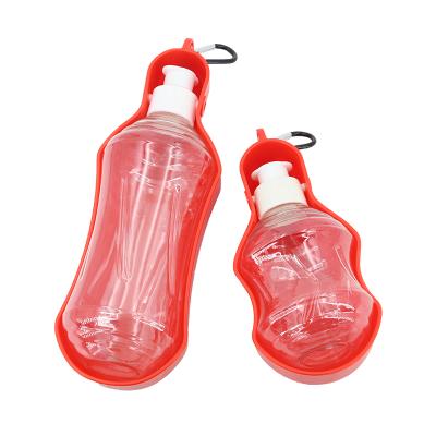 China Portable Pet Cat Outdoor Going Out Drinking Portable Squeeze Bottle Portable Pet Water Bottle for sale