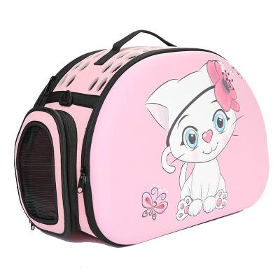 China Cat Shoulder Bag Mesh Breathable Pet Bag Cheap Breathable Dog Carrier Travel Foldable Printed Pet Bag Lovely for sale