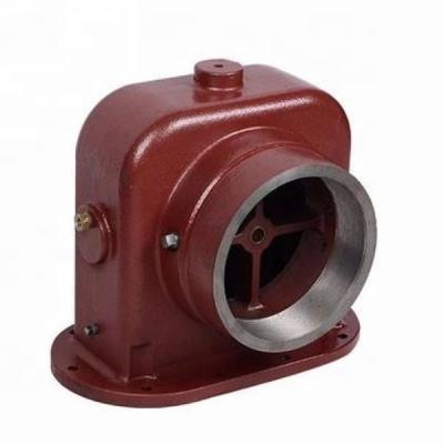 China Red Pump Valves 300mm Resin Bonded Sand Casting for sale