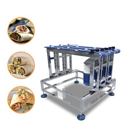 China food & Beverage Factory Pastry Production Line / Mexican Burrito Machine / Food Production Line for sale