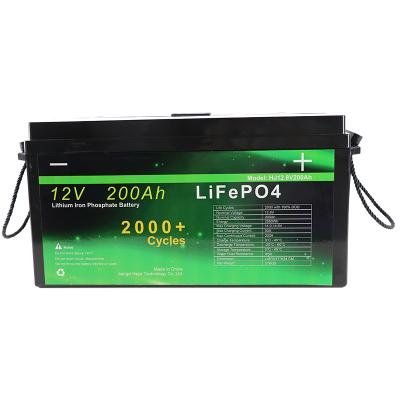 China Household Appliances Factory Sale 12V 48v 100ah 200ah Lithium Ion Batteries LiFePO4 Rechargeable Pack Ups Battery With BMS for sale