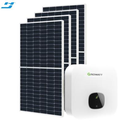 China Home 20kw 10kw On Grid High Quality Power Solar Energy System 5kw For Home for sale