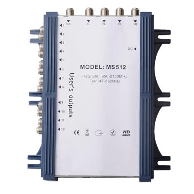 China Digital Positioner Wholesale Price High Quality Satellite Terminal 5*12 Multi Satellite Switch MS512 for sale