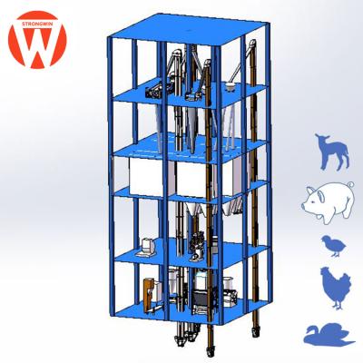 China Factory Poultry Chicken Feed Pellet Making Machine Line for sale