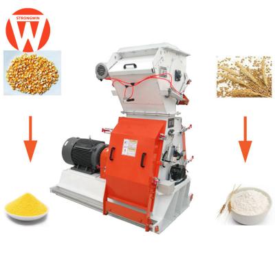 China Food Processing Tear-Circle Cattle Feed Crusher Machine For Feed Pellet for sale